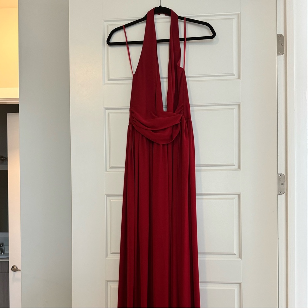 Bec and Bridge Red Gown dress brand new